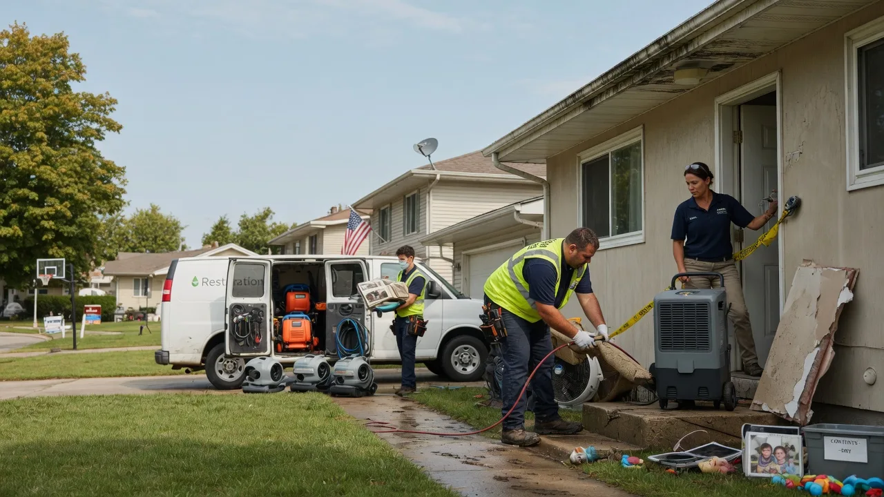 Water Damage Restoration in Menasha, WI near me